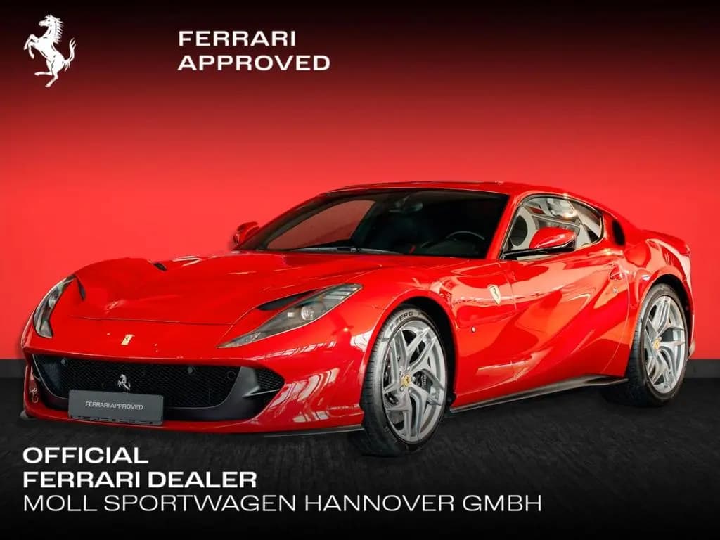 Main__Slider__Photo:Ferrari 812 Superfast Rosso70Anni*JBL*Lift*Apple-Carplay 12/2020-0