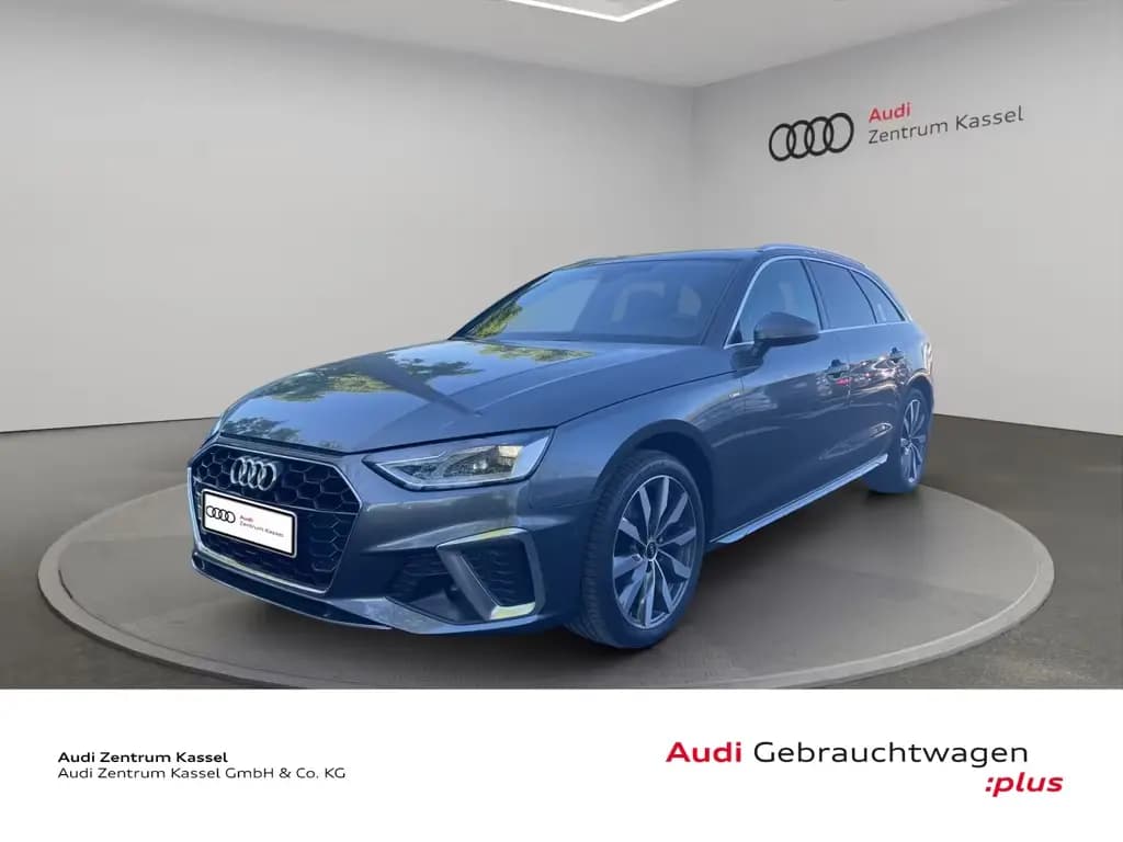 Main__Slider__Photo:Audi A4 Avant 35 TDI S line LED B&O Pano AHK Kamera 12/2022-0
