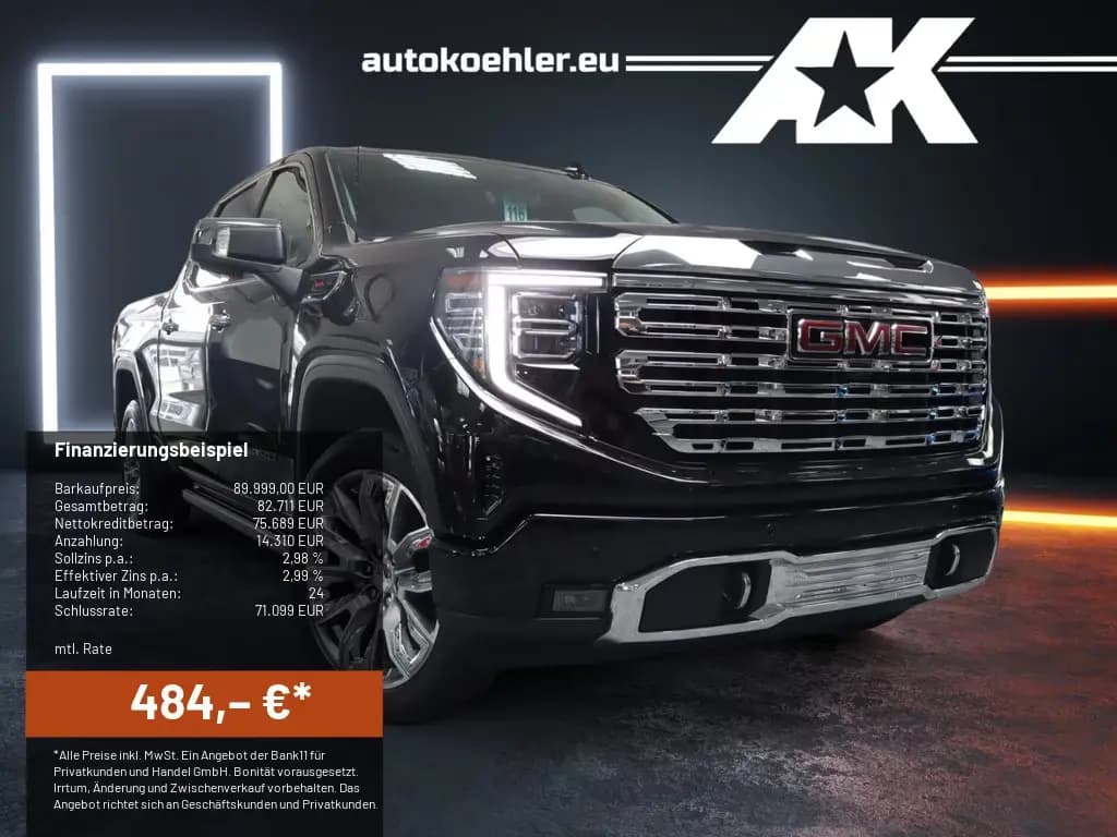 Main__Slider__Photo:GMC Sierra DENALI 4X4 6.2 V8 2026 3Jahre Garantie LP null-0