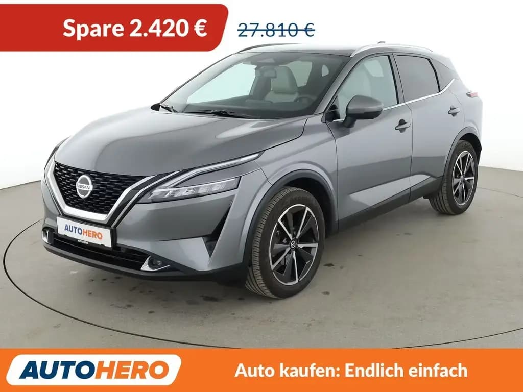 Main__Slider__Photo:Nissan Qashqai 1.3 DIG-T Mild-Hybrid Tekna Aut.*NAVI* 03/2022-0