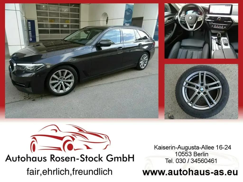 Main__Slider__Photo:BMW 520 d Tour xDrive Autom,Ledersports,AHK,ACC,Kamer 09/2020-0