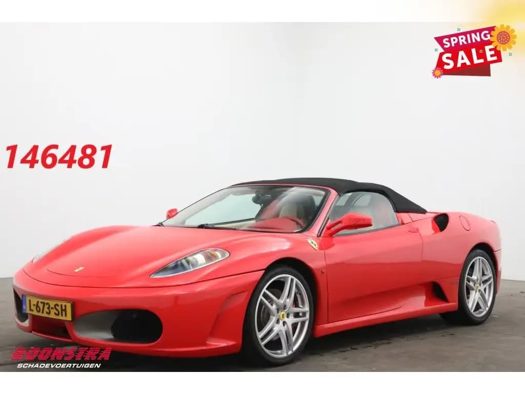Main__Slider__Photo:Ferrari F430 Spider F1 Leder klima 05/2006-0