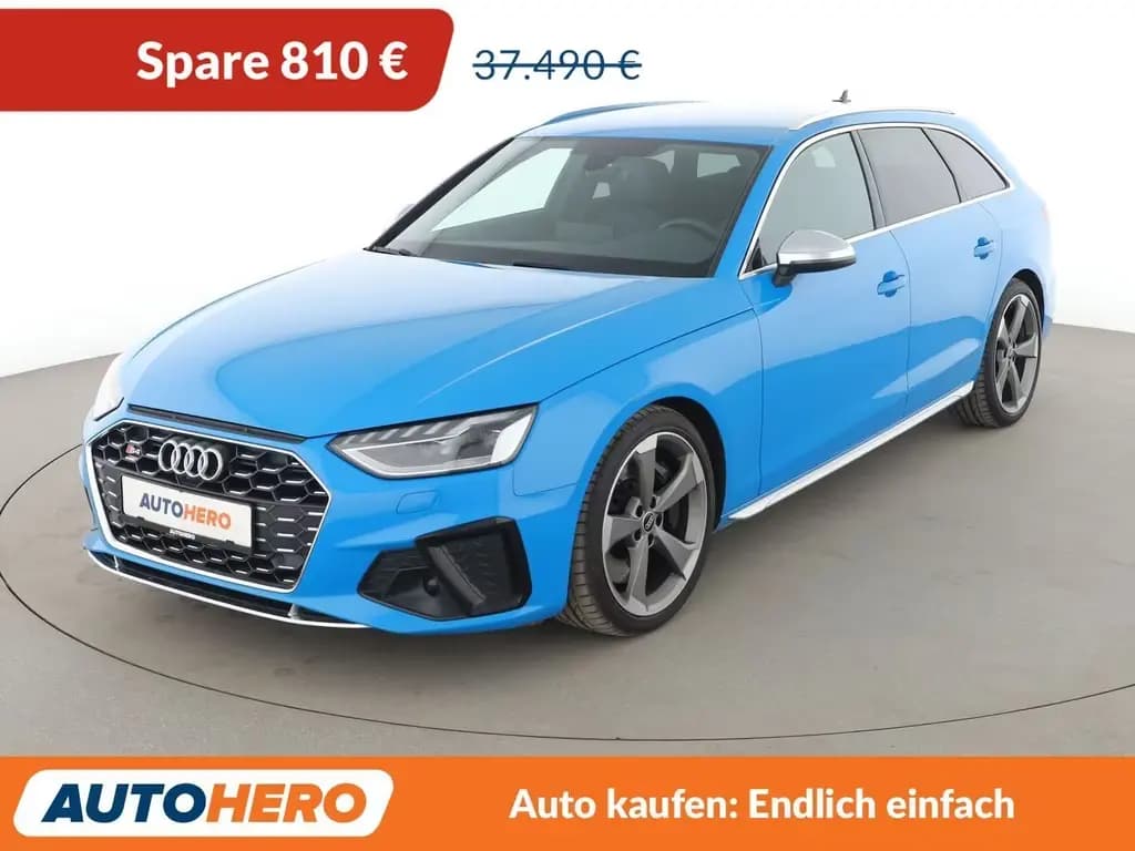 Main__Slider__Photo:Audi S4 3.0 TDI Mild-Hybrid quattro Aut.*NAVI*SHZ* 02/2022-0