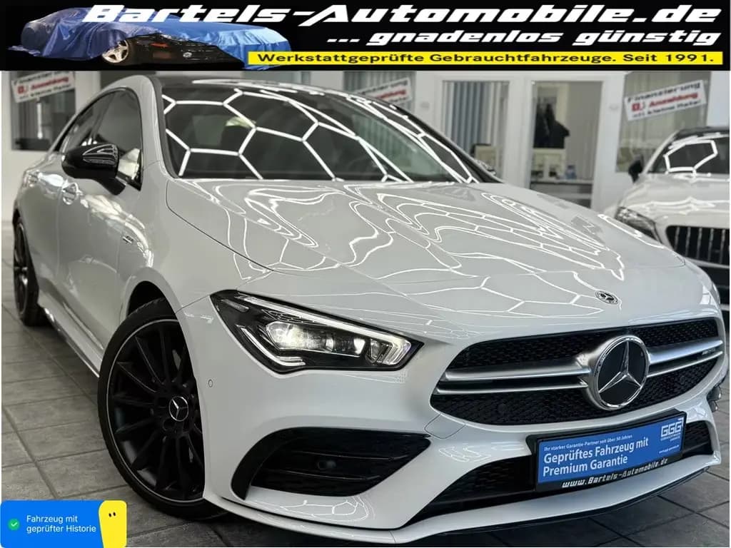 Main__Slider__Photo:Mercedes-Benz CLA 35 AMG Turbo 4Matic, Multibeam, Night, Pano 08/2021-0