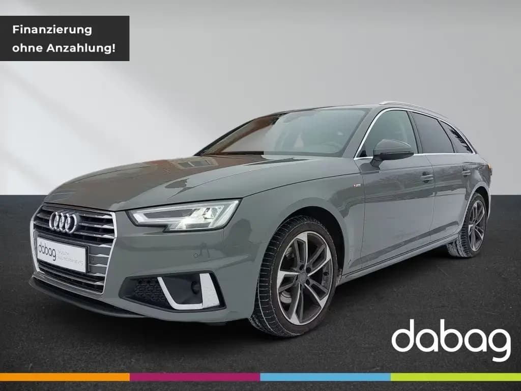 Main__Slider__Photo:Audi A4 Avant 40 TFSI S tronic S-Line SHZ PDC KAM LED 05/2019-0