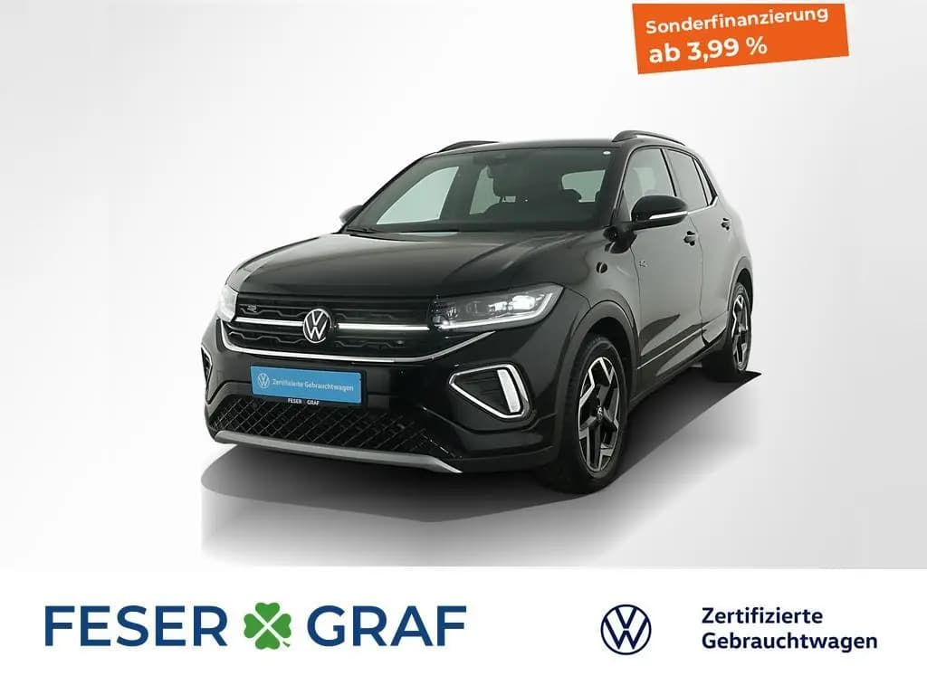 Main__Slider__Photo:Volkswagen T-Cross 1.5TSI R-Line DSG AHK Rückfahrkamera 17" 06/2025-0