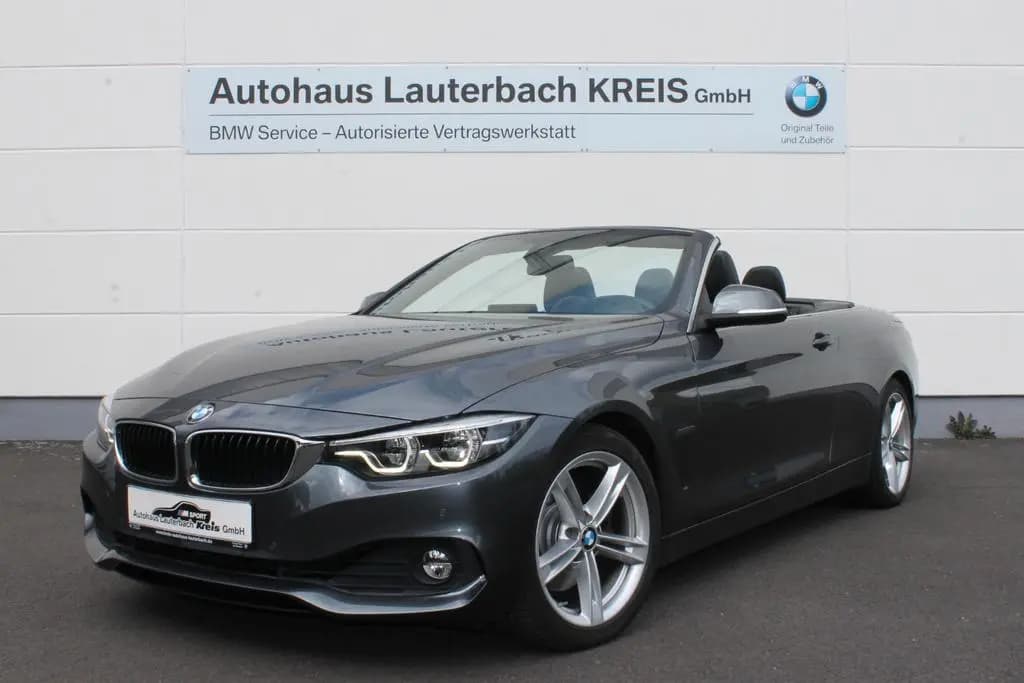 Main__Slider__Photo:BMW 4 Series 430i Cabrio Fzg D NAV, LED, KAM, H/K, 18"M-Sport 06/2020-0