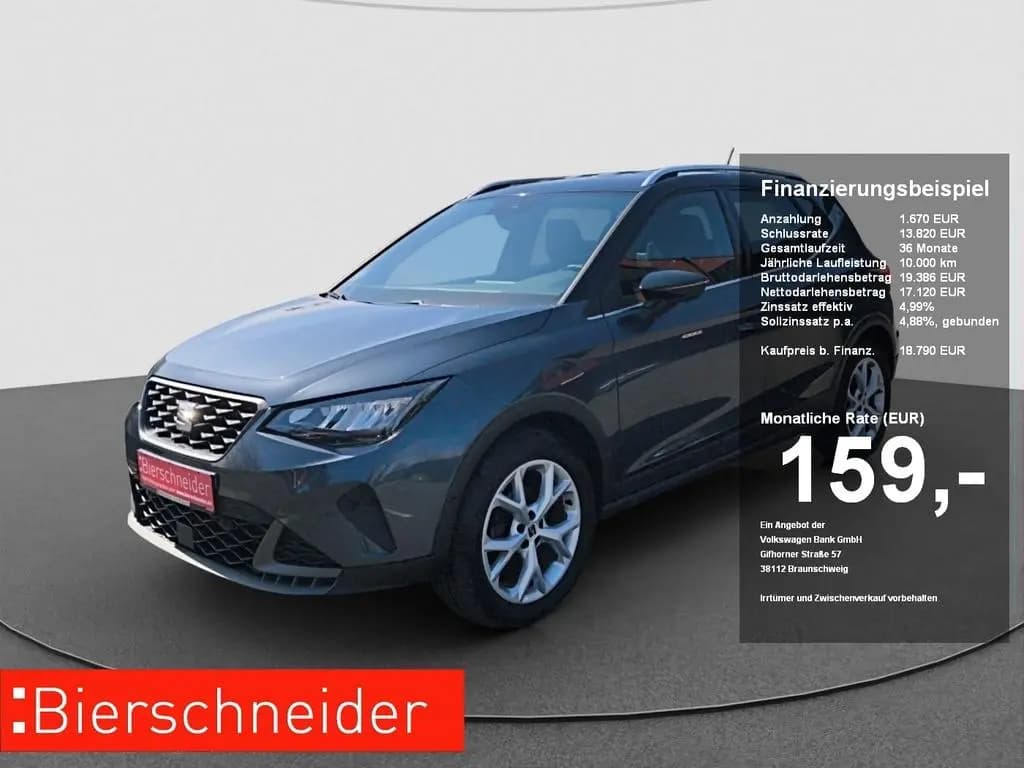 Main__Slider__Photo:Seat Arona 1.0 TSI DSG FR ACC RFK PDC KEYLESS LED 11/2023-0