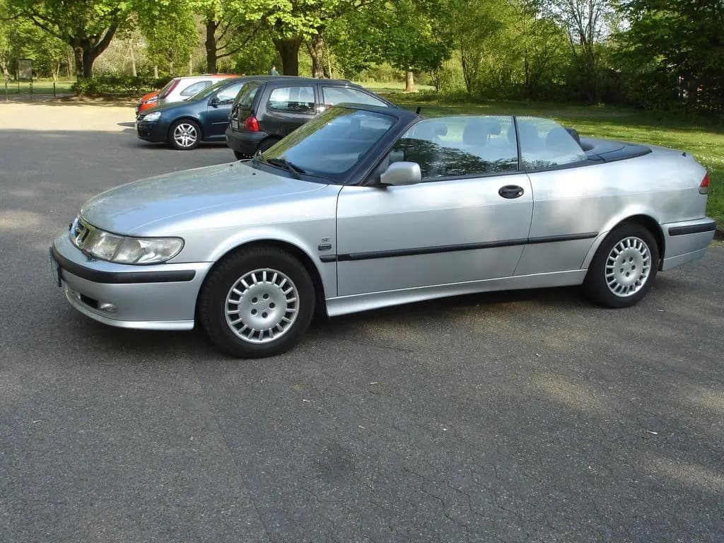 Main__Slider__Photo:Saab 9-3 2.0t Ecopower SE Cabriolet Leder schwarz 06/2000-0