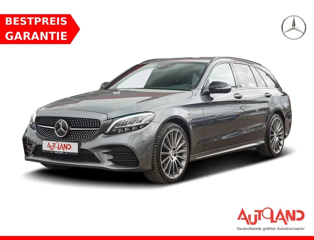 Main__Slider__Photo:Mercedes-Benz C 300 C300 T-Modell  AMG Line Aut. LED Navi AHK Kamera 01/2019-0