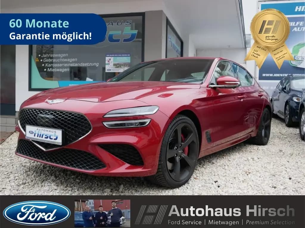 Main__Slider__Photo:Genesis G70 Sport 4WD 2.2 CRDi Leder LED ACC El. Heckkla 09/2022-0
