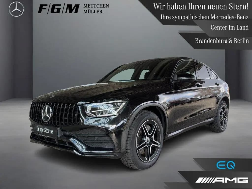 Main__Slider__Photo:Mercedes-Benz GLC-Class 200 4M Coupé AMG Line KeyGo|CarPlay|Night 07/2020-0