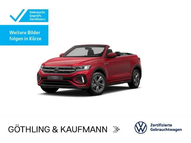 Main__Slider__Photo:Volkswagen T-Roc Cabriolet 1.5 TSI DSG R-Line Navi*AHK*IQ-D 05/2025-0