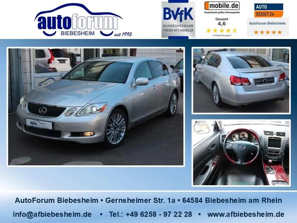 Main__Slider__Photo:Lexus GS 300 Luxury Line Leder*R-Kamera*Navi*Xenon 09/2005-0
