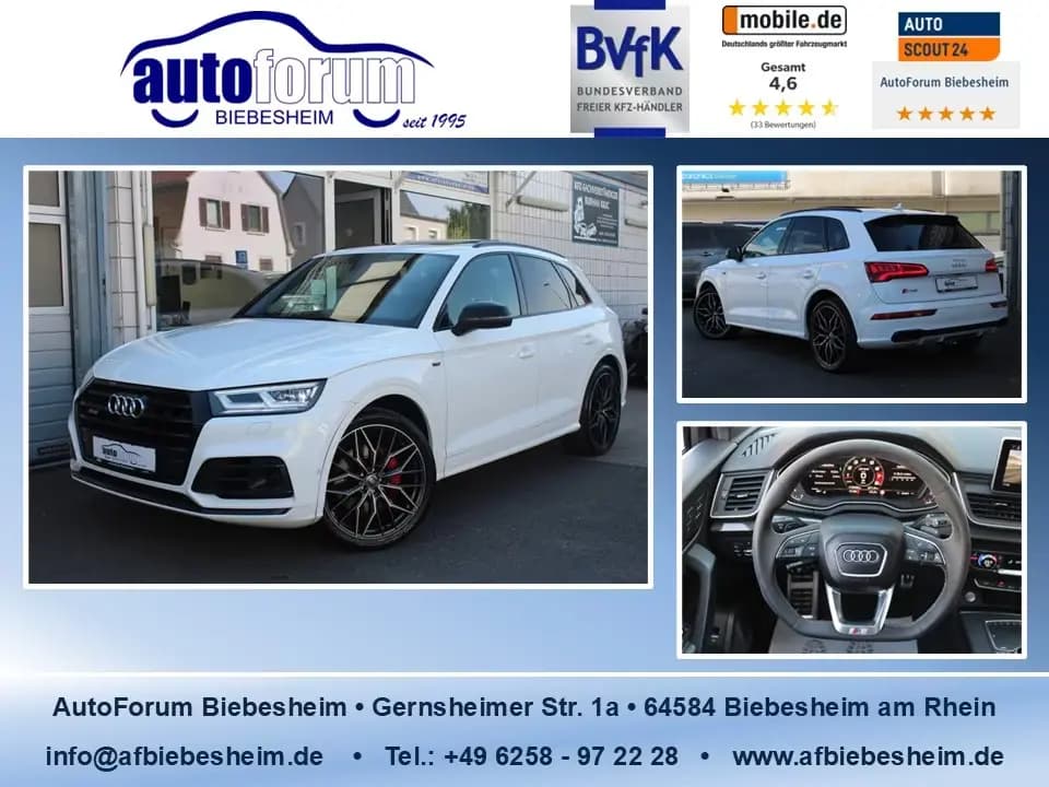Main__Slider__Photo:Audi SQ5 3.0 V6 TFSI quattro Navi*Memory*HuD*Pano*LED 07/2019-0