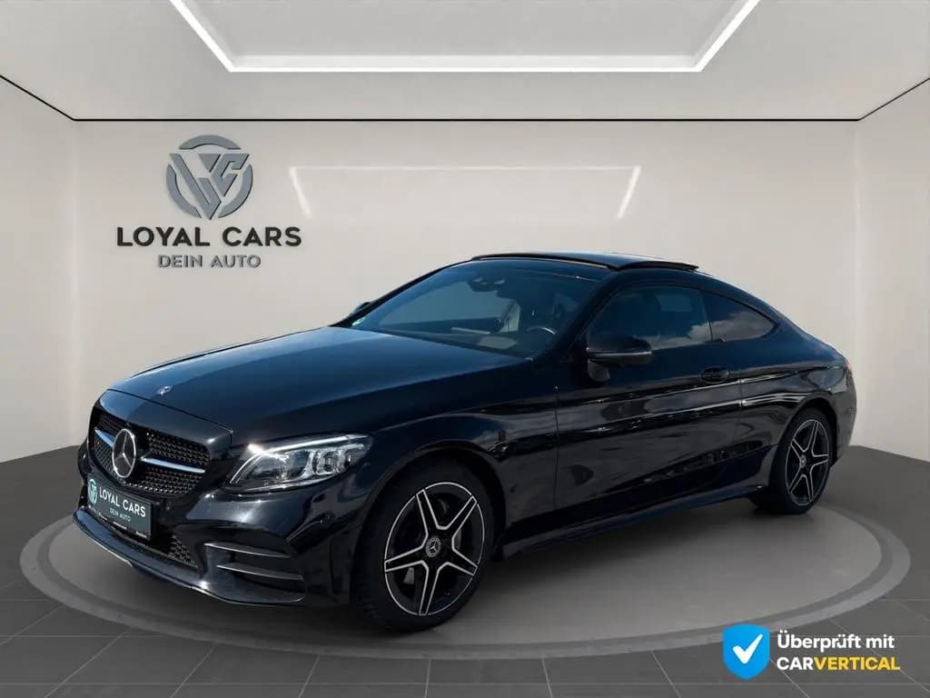 Main__Slider__Photo:Mercedes-Benz C-Class 200 Coupe 4M*VOLL*AMG*PANO*HUD*Wides*360*Dist+ 11/2019-0