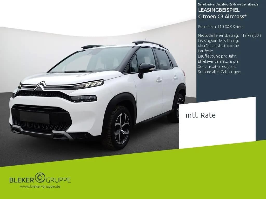 Main__Slider__Photo:Citroën C3 Aircross PureTech 110 S&S Shine 07/2023-0