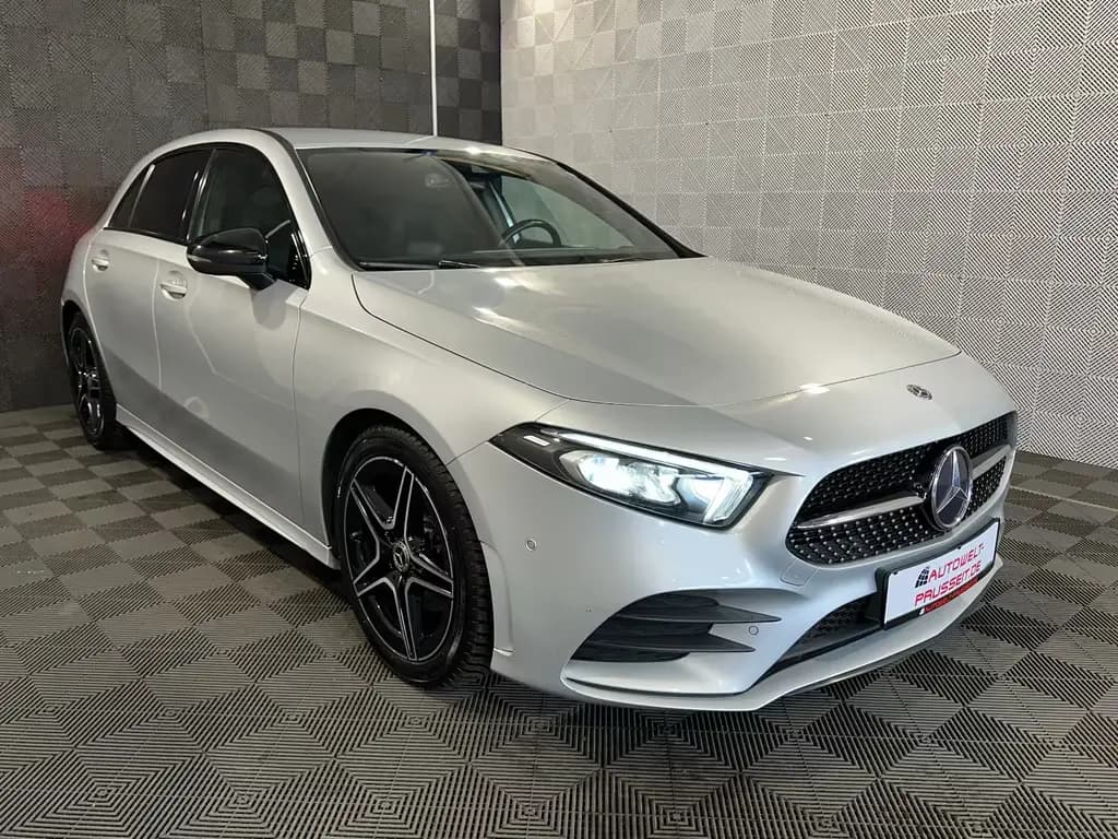 Main__Slider__Photo:Mercedes-Benz A-Class 200*AMG LINE*NIGHT-LED-TEMPO-MBUX-R.KAM-SPUR 03/2019-0