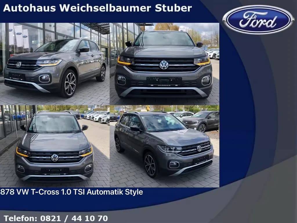 Main__Slider__Photo:Volkswagen T-Cross 878 T-Cross 1.0 TSI Automatik Style 10/2019-0