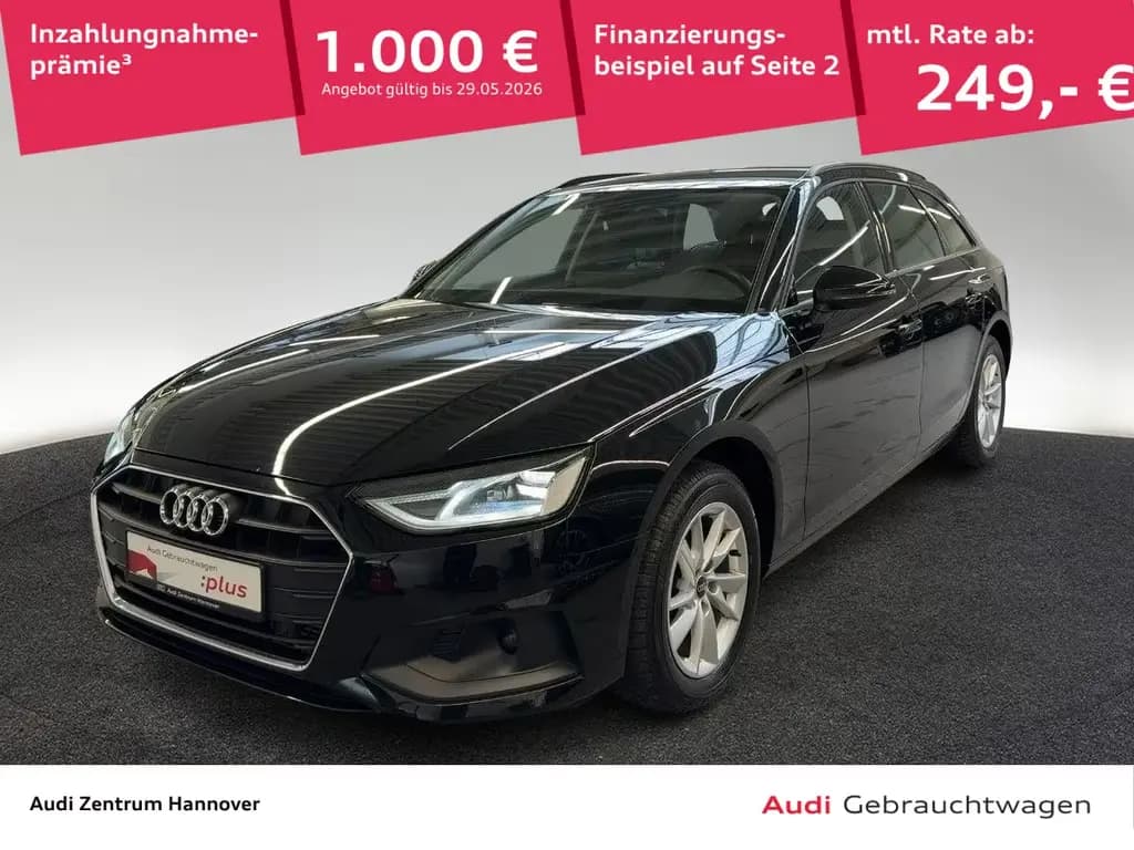 Main__Slider__Photo:Audi A4 Avant 35 TFSI Kamera AHK Navi LED DAB 03/2023-0