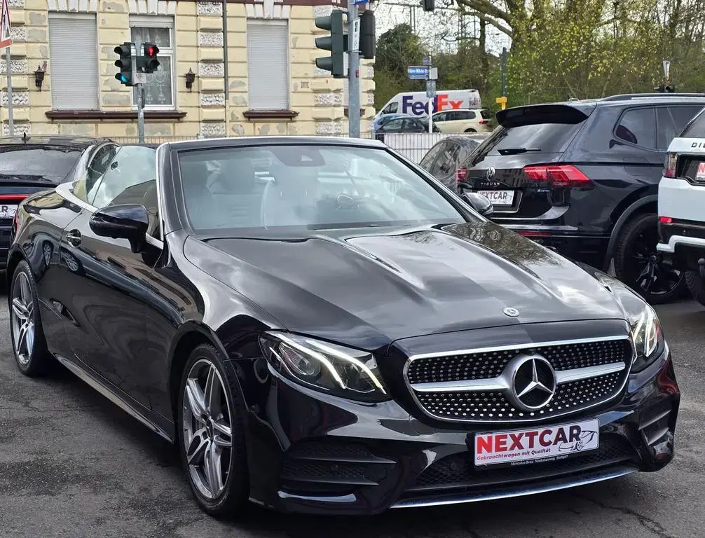 Main__Slider__Photo:Mercedes-Benz E-Class 300 AMG-Line Cabrio|9G- tronic|360°|Burmest|Le 07/2018-1