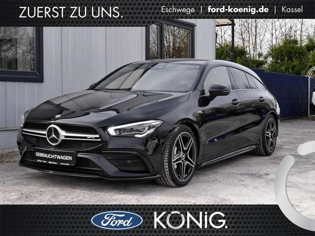 Main__Slider__Photo:Mercedes-Benz CLA-Class 35 AMG ShootingBrake 4Matic Autom.+Kamera 10/2019-0