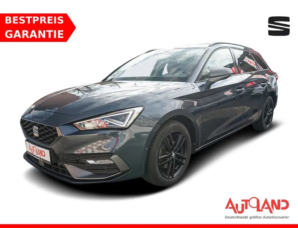 Main__Slider__Photo:Seat Leon Sportstourer 1.5 FR LED ACC Totwinkel PDC 12/2020-0