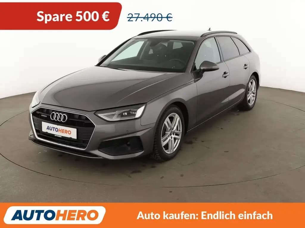 Main__Slider__Photo:Audi A4 40 TFSI Mild-Hybrid quattro Aut.*NAVI*ACC*PDC 10/2020-0