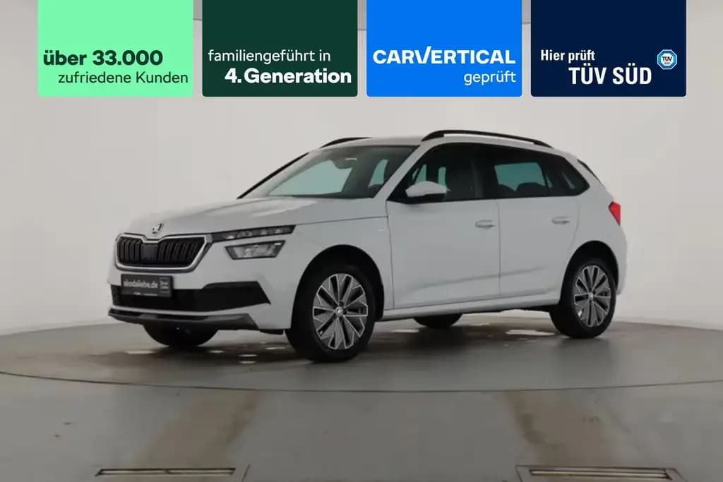 Main__Slider__Photo:Skoda Kamiq TOUR 1.0TSI ANHÄNGERKUPPLUNG+APPLE/ANDROID 04/2023-0