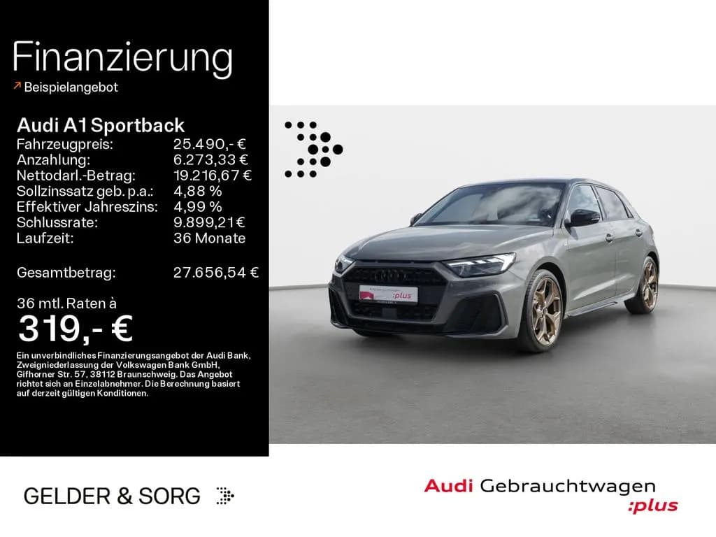 Main__Slider__Photo:Audi A1 Sportback 35 TFSI S line LED*EPH*Virtual*Navi 03/2022-0