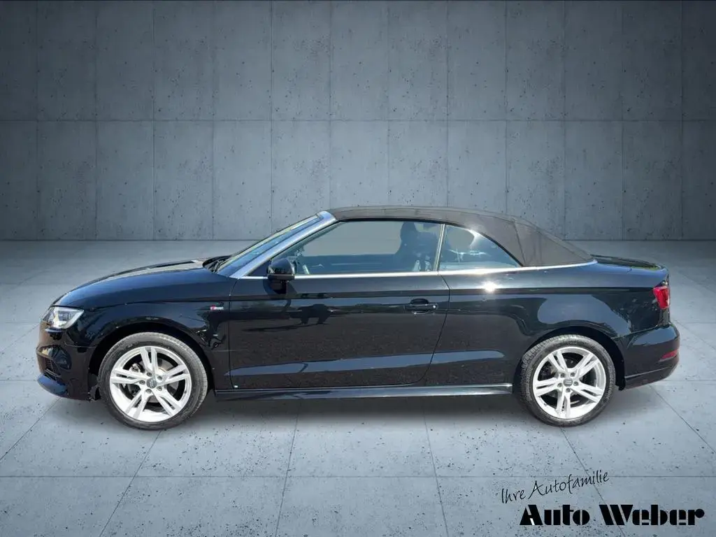Main__Slider__Photo:Audi A3 Cabriolet S-Line 1.4TFSI AHK Bi-Xenon El. Ver 12/2017-1