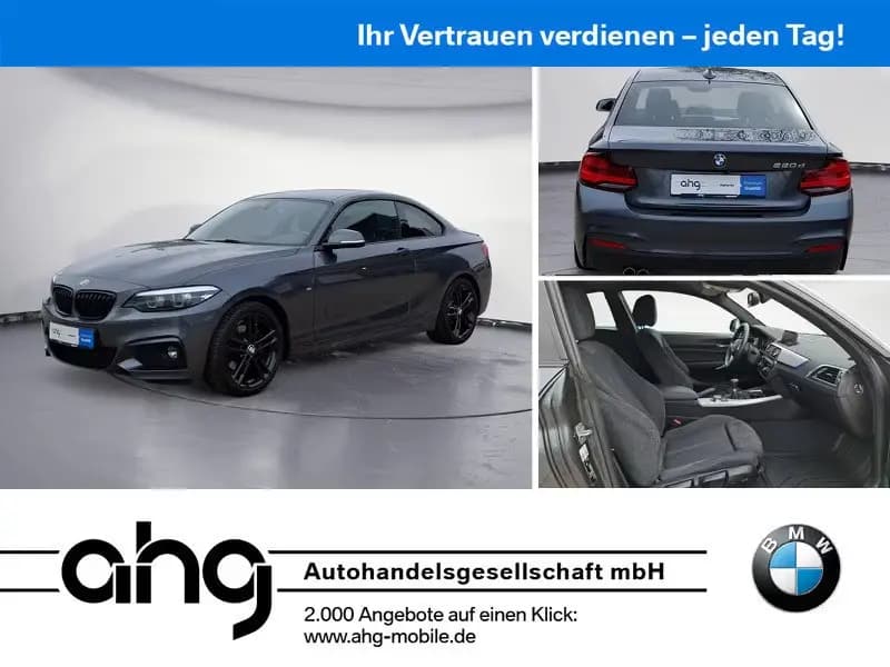 Main__Slider__Photo:BMW 2 Series 220d Coupe M Sport Navi Prof. Klimaaut. PDC RFT 09/2020-0