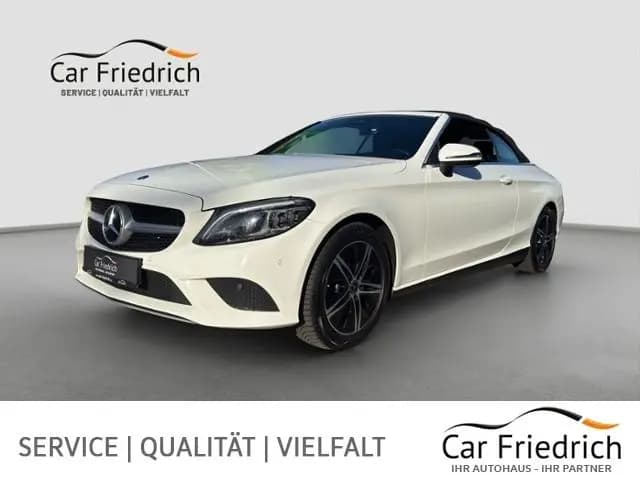 Main__Slider__Photo:Mercedes-Benz C-Class 200 Cabrio 4Matic Autom. AHK Distronic LED 09/2018-0