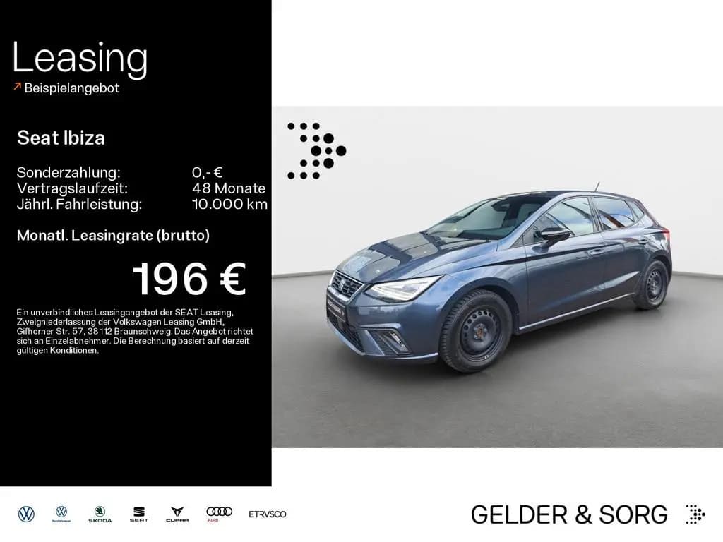 Main__Slider__Photo:Seat Ibiza FR 1.0 TSI LED*RFK*Navigation*ACC 04/2023-0