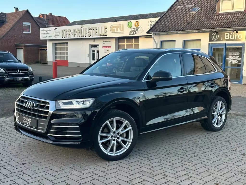 Main__Slider__Photo:Audi Q5 Quattro S Line, Aut., Leder, Pano, TÜV neu 07/2017-0