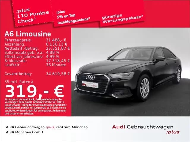 Main__Slider__Photo:Audi A6 Limousine 35 TDI S tronic Navi+/ACC 01/2023-0