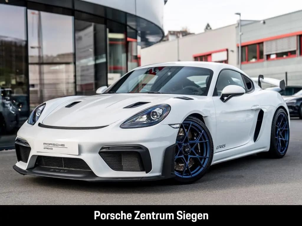 Main__Slider__Photo:Porsche Cayman 718 GT4 RS Sportpaket Navi Soundsystem Bo 05/2024-0