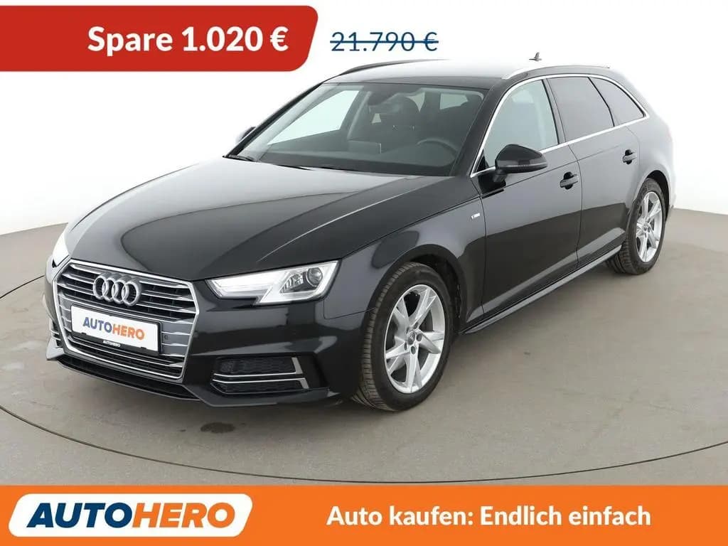 Main__Slider__Photo:Audi A4 2.0 TFSI Sport ultra*NAVI*XENON*TEMPO*PDC*SHZ 02/2018-0