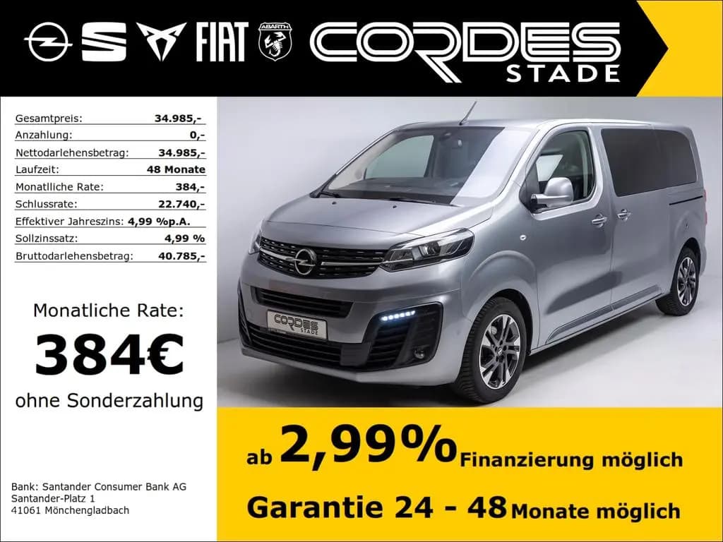 Main__Slider__Photo:Opel Zafira Life M Automatik Kamera ACC Allwetter (11 09/2021-0