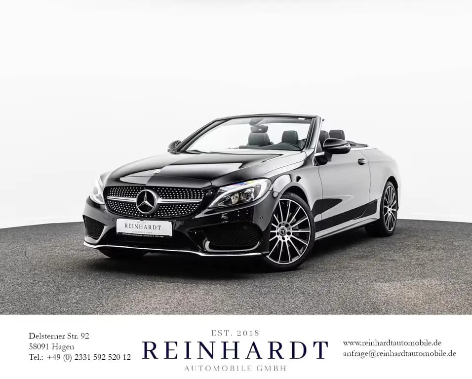 Main__Slider__Photo:Mercedes-Benz C-Class 250 CABRIOLET AMG LINE/19Z./LED/TOTW/BURMESTER 04/2018-0
