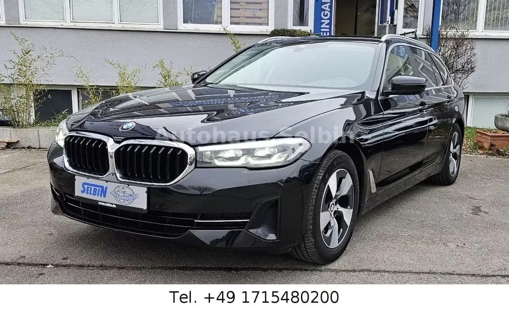 Main__Slider__Photo:BMW 5 Series 520 d Touring  xDrive LED*LEDER*KAMERA 360 1. HD 11/2020-0
