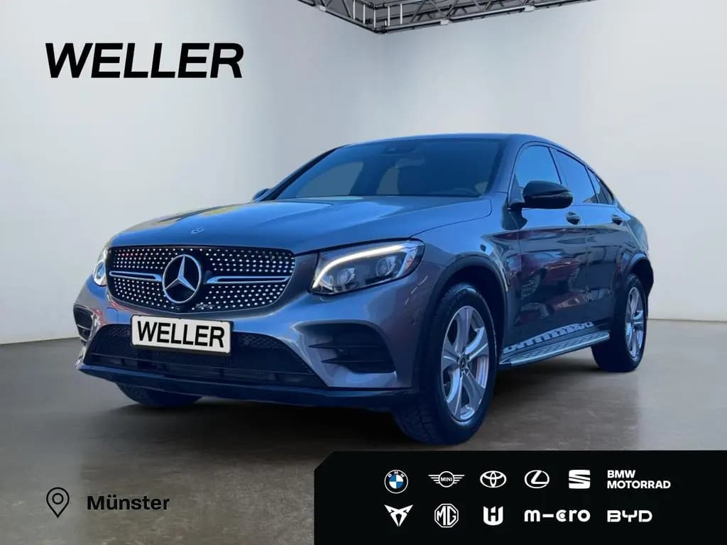 Main__Slider__Photo:Mercedes-Benz GLC-Class 250 Coupe 4M 9G AMG Line *LED*20''*360°*Nigh 09/2017-0