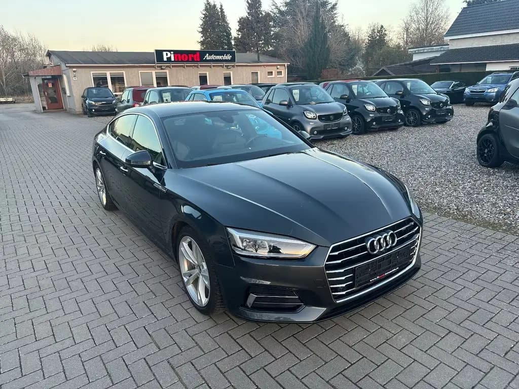 Main__Slider__Photo:Audi A5 Sportback 40 TDI LED-NAVI-HEAD UP-KAM-SPUR 11/2018-0