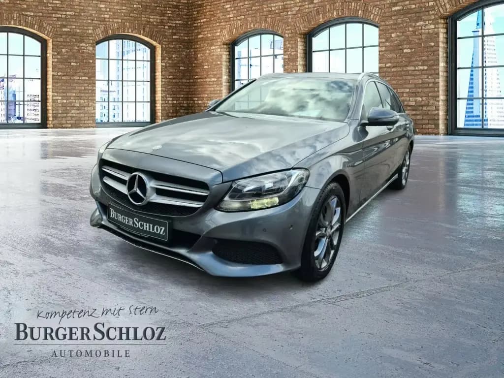 Main__Slider__Photo:Mercedes-Benz C-Class 180 T-Modell AHK AUT KlimaA LM PDC ParkAss SHZ 06/2016-0