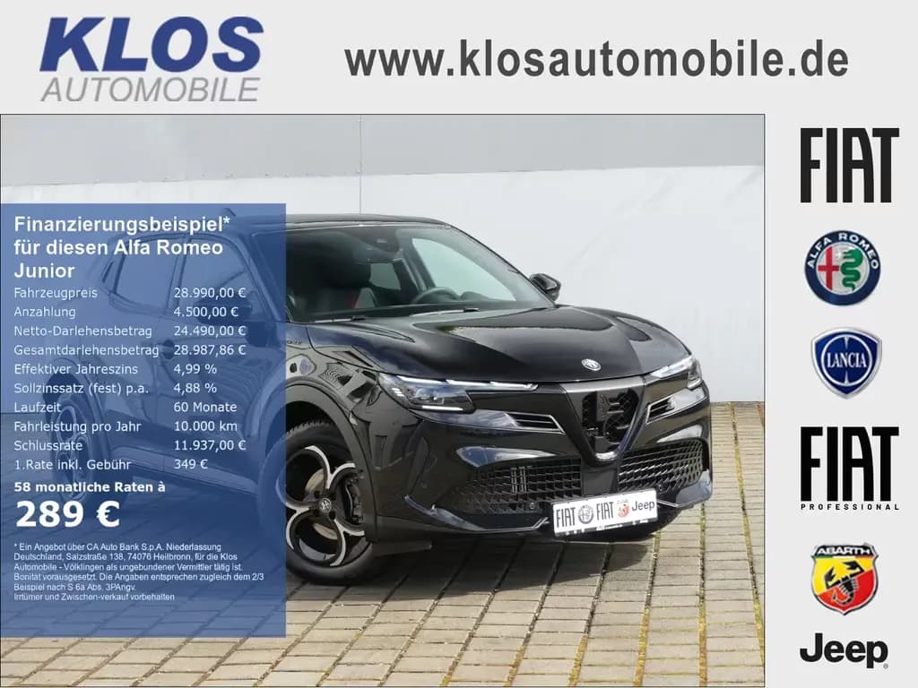 Main__Slider__Photo:Alfa Romeo Junior IBRIDA SPECIALE 1.2 VGT 136PS DCT6 TECHNO 08/2025-0
