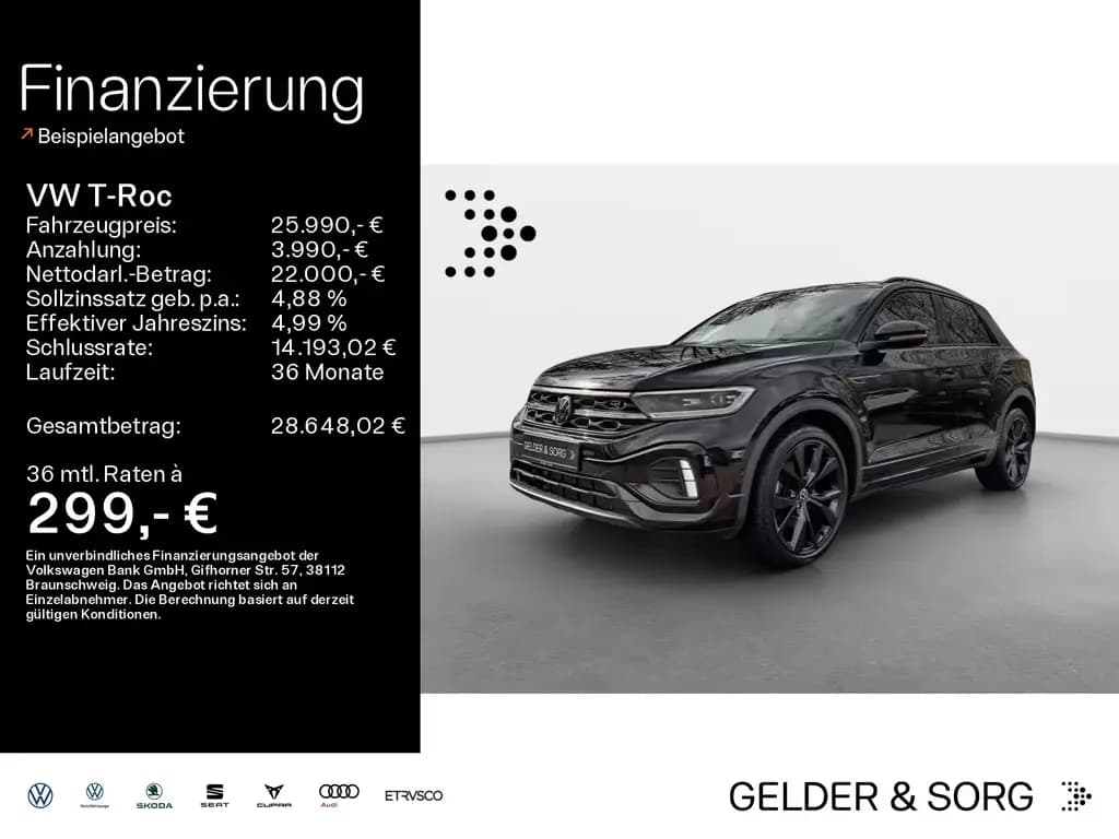 Main__Slider__Photo:Volkswagen T-Roc 1.5 TSI R-line LED*RFK*AHK*ACC*Digital 12/2022-0