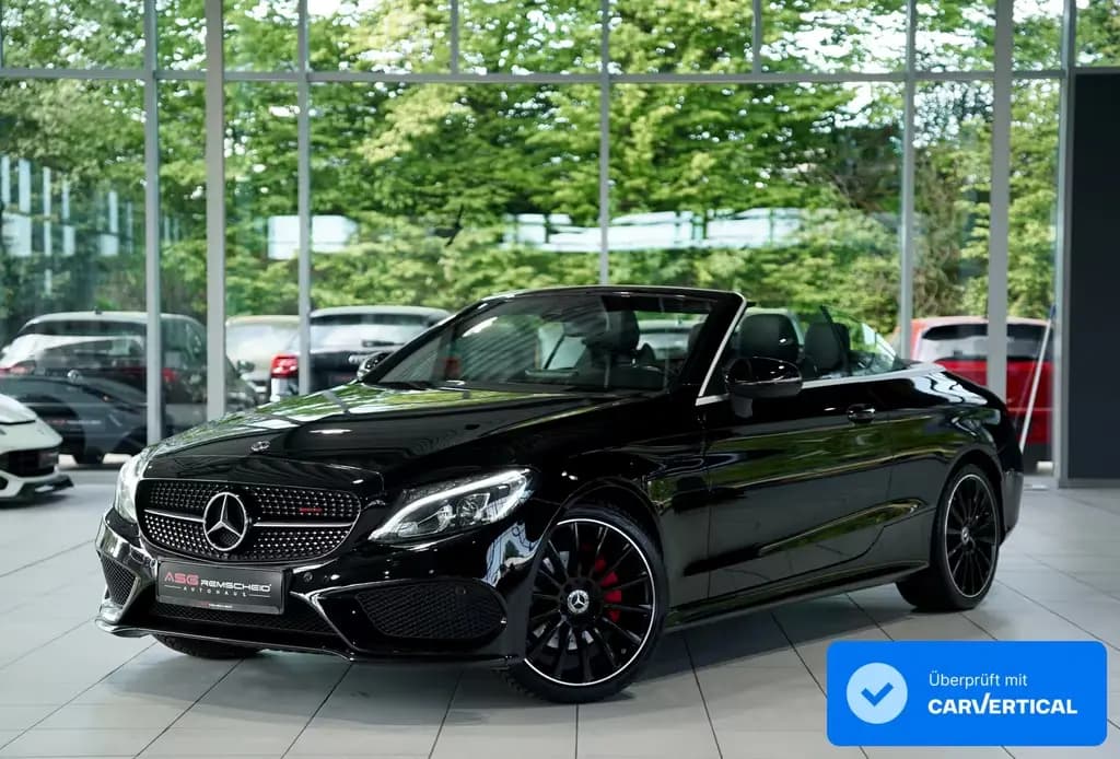 Main__Slider__Photo:Mercedes-Benz C 200 Cabrio Night Edition AMG Line *19 *KeyGo 07/2017-0