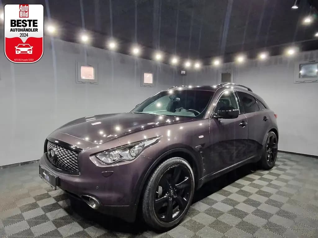 Main__Slider__Photo:Infiniti QX70 3.7 S|AUTOM|LEDER|E-GSHD|NAVI|XENON|21 ZOLL 03/2018-0