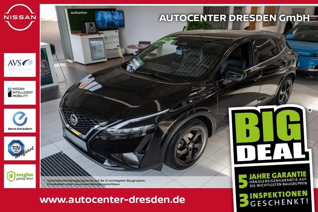 Main__Slider__Photo:Nissan Qashqai 1.3DIG-T MHEV 4x4 Tekna CVT ACC+LED+Navi 03/2022-0