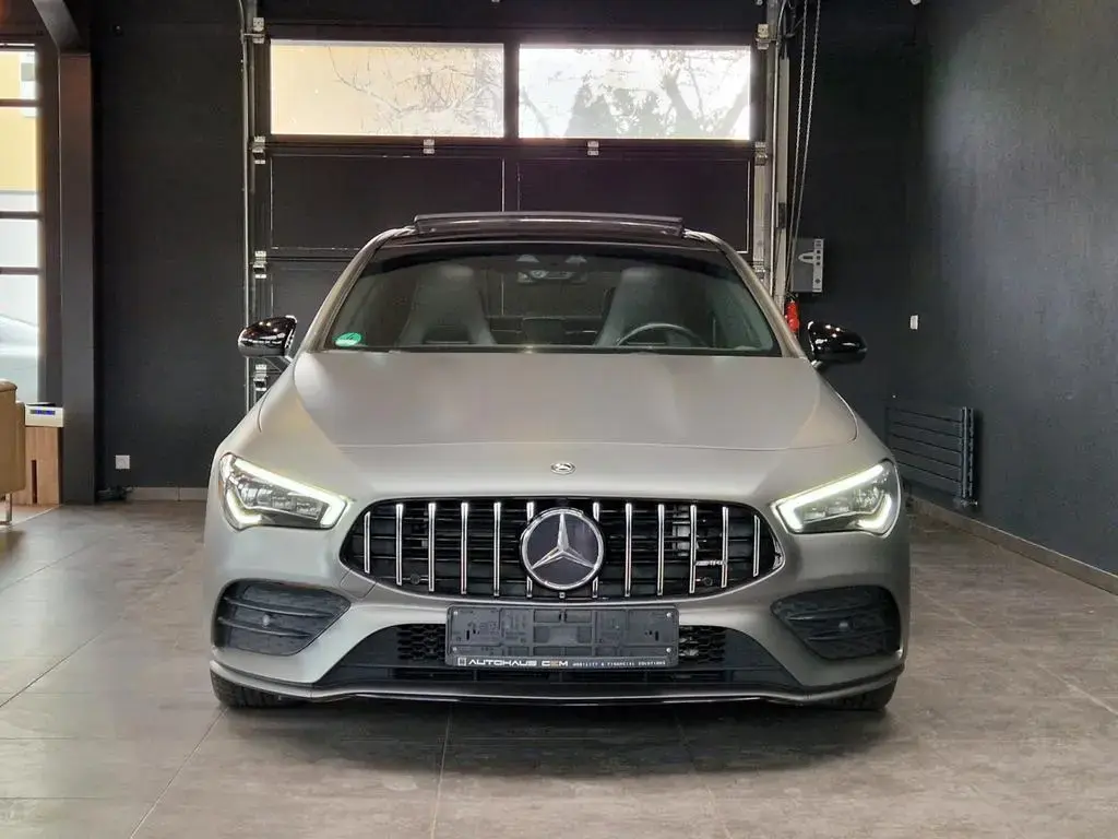 Main__Slider__Photo:Mercedes-Benz CLA-Class 220 AMG-Line*Matt Grau*Panorama*18"AMG* 07/2019-1